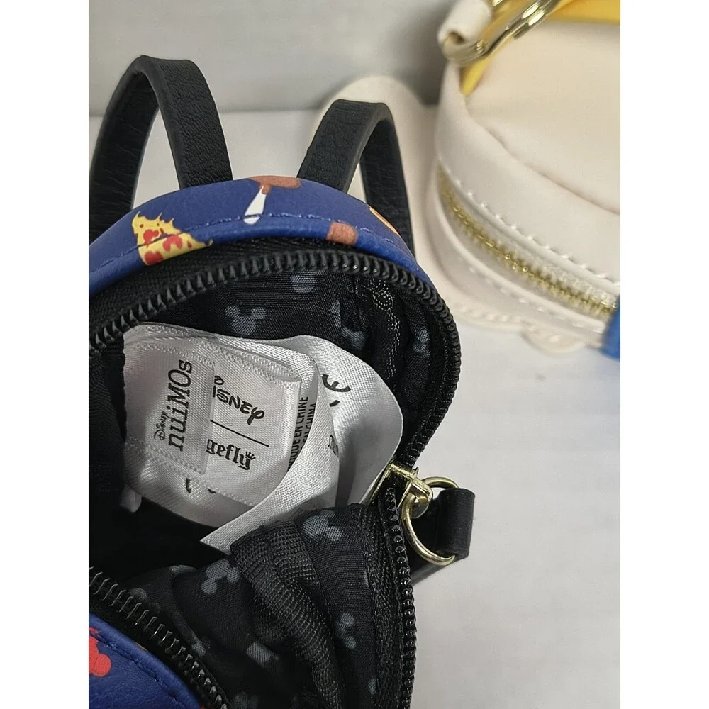 Lot Of Two Disney Loungfly Backpack Keychain & Nuimos Backpack Donald Duck
